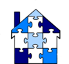 Puzzle Pieces House Clip Art