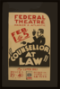  Counsellor At Law  By Elmer Rice Clip Art