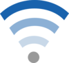 Wifi Transp From Grey Clip Art