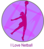 Netball Pink Clip Art