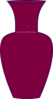 Purple Vase Clip Art