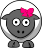 Sheep Cartoon Clip Art