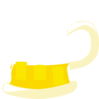 Beer Mug 1/3 Full Clip Art