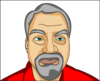 Old Man With Beard Clip Art