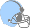 Blue Football Helmet Clip Art