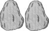 Double Rock Clip Art