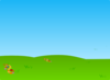 Fresh Grass And Sky Clip Art