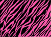 Pink And White Zebra Print Background Clip Art