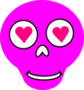 Lovestruck Magenta Clip Art