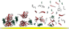 Protein Trypsin Digestion On Polymer Disk Clip Art