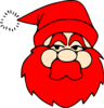 Red Santa Clip Art