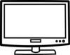 Television Outline Clip Art