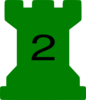 Castelo Verde2 Clip Art