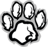 Black Paw Clip Art