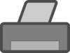 Print Icon2 Clip Art