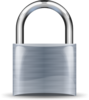 Padlock Silver Medium Clip Art