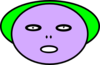 Purpleface Clip Art