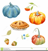 Country Thanksgiving Clipart Image