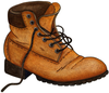 Hiking Boot Clipart Image