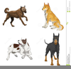 Sets Of Dog Clipart Image