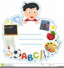 Book Frame Clipart Image