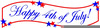 Free Th Of July Banner Clipart Image