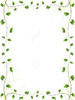 Vine Frame Stock Vector Boarder Vine Image