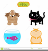 Cute Hamster Clipart Image