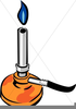 Science Burner Clipart Image