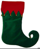 Christmas Stocking Hat Clipart Image