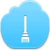 Free Blue Cloud Broom Image