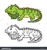 Iguana Clipart Image