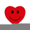 Smiley Heart Clipart Image