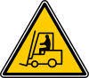 Fork Lift Sign Clip Art