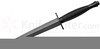 British Commando Dagger Clipart Image