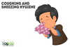 Children Sneezing Clipart Image