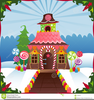 Free Gingerbread House Clipart Image