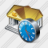 Icon Bank Clock Image