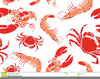 Lobster Crab Clipart Image