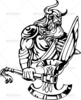 Barbarian Sword Clipart Image