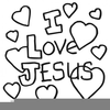 Christian Clipart Jesus Loves Me Image