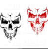 Free Skull With Bow Clipart Image