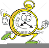 Cartoon Stopwatch Clipart Image