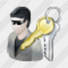 Icon User Admin Sun Glasses Image