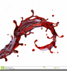 Free Red Wine Clipart Image