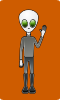 Mairin Alien Dude Clip Art