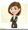 Smart Girl Cartoon Image