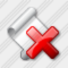 Icon Scroll Doc Delete 1 Image