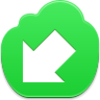 Arrow Bottom Left Icon Image