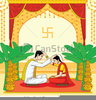 Hindu Wedding Clipart Vector Image